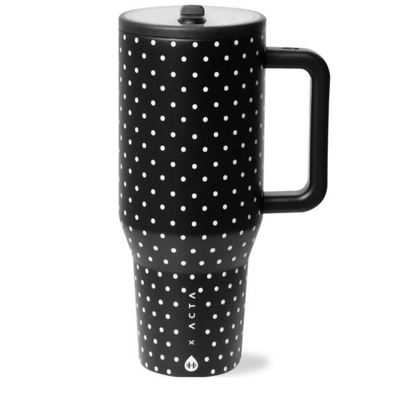 Acta Polka Dot HYDROJUG TRAVELER 40oz - Picture 2 of 7